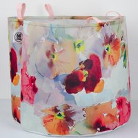 Ver: Maceta sublimada de 60 litros con estampa de flores en acuarela