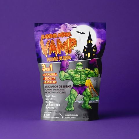 Pouch de Vamp Polvos de roca 3 en 1